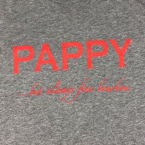 Pappy Old Rip Van Winkle Bourbon Distillery TShirt Mens Gray XL Always Fine KY